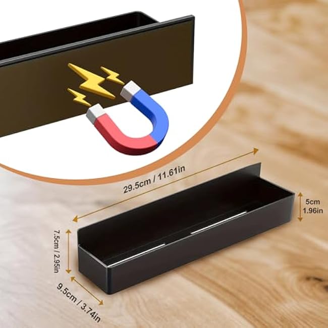 Magnetic Spice Rack for Refrigerator 4pack, Black Fridge Organizers And Storage£¬Spice Rack Organizer, Magnetic Spice Rack Organizer For Refrigerator And Oven