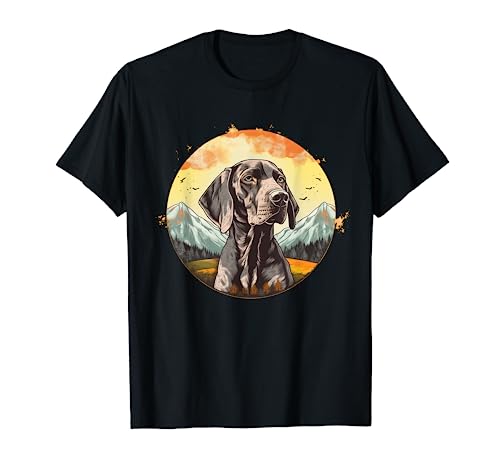 Puntero alemán de pelo corto para hombres, mujeres y niños Camiseta