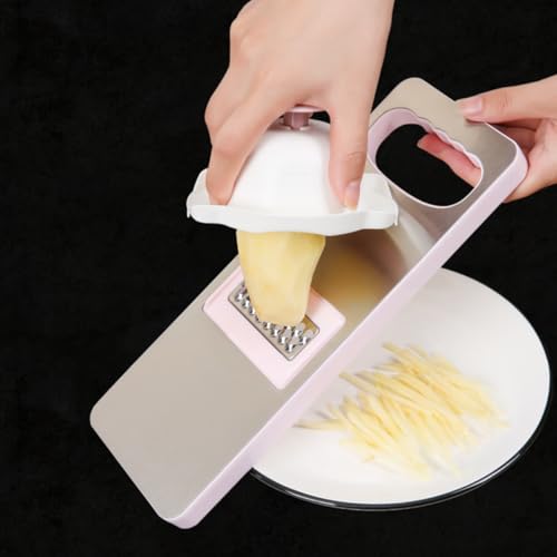 Protector de manos anti-corte rosa para picar verduras de forma segura 5