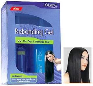 Lolane Straight Off Hair Rebonding Bonding Straightening Cream Kit