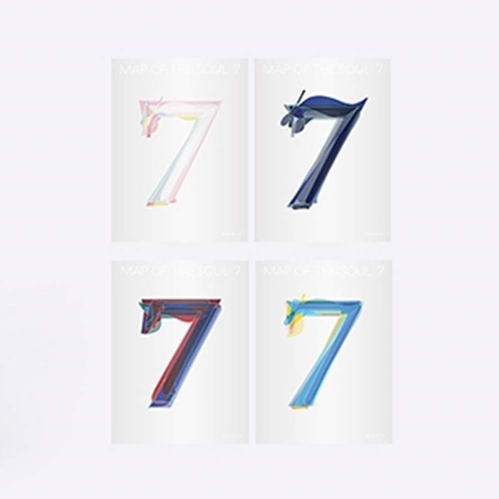 BTS Map of The Soul : 7 Album [Random ver] + SEOULMATE Gift (PHOTOCARDS 10P + Post Card 3P)