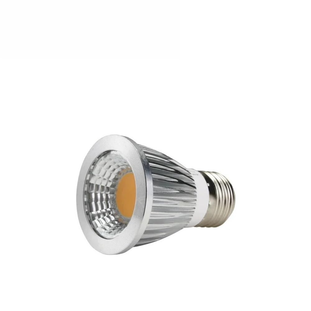 KJXP, Confezione da 10, Lampadina Faretto LED COB AC85-265V 5W GU5.3/GU10/E27/E14/B22 Lampade a Luce Rossa/Verde/Blu/Giallo(Blu,GU10)
