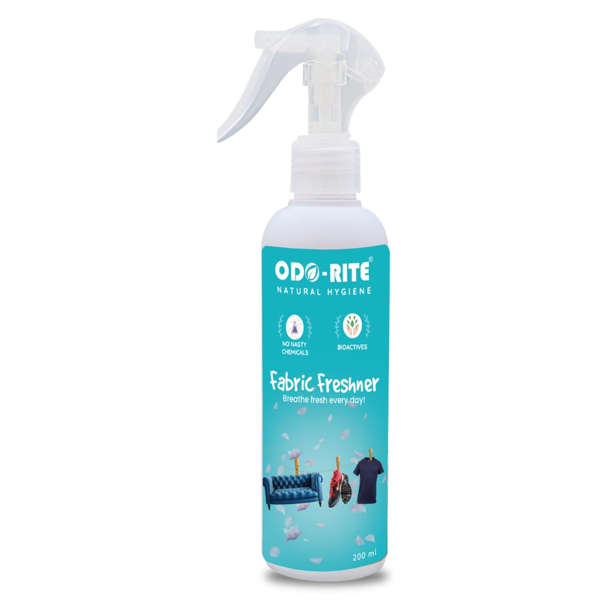 Odo-Rite Fabric Freshener - 200ML | Instant Refresh | Effortlessly eliminates Odours | For Couch, Curtains, Cushions, Carpets, Cozy Bedding, or Clothes (B0D8J94KB1) Amazon Price History, Amazon Price Tracker