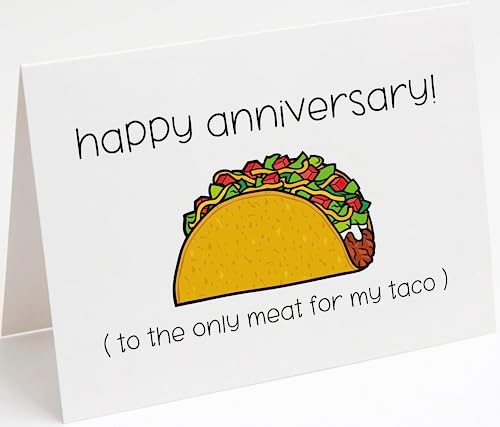 Amazon.com: Funny Anniversary Card For Boyfriend, Husband, Fiance ...