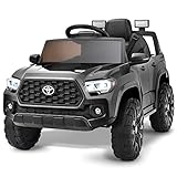 Blitzshark 12V Kids Ride on Car Compatible with Toyota Tacoma Battery Powered Motorized Electric Veh