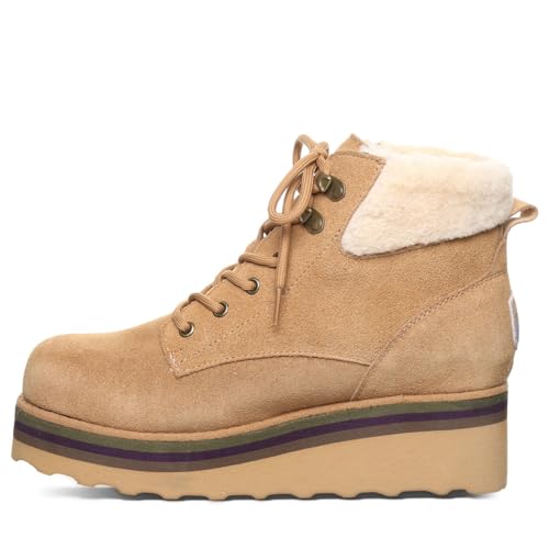 BEARPAW Women's Retro Quinn Boot - Multiple Colors & Sizes | Classic Suede | Lightweight Lace-Up2