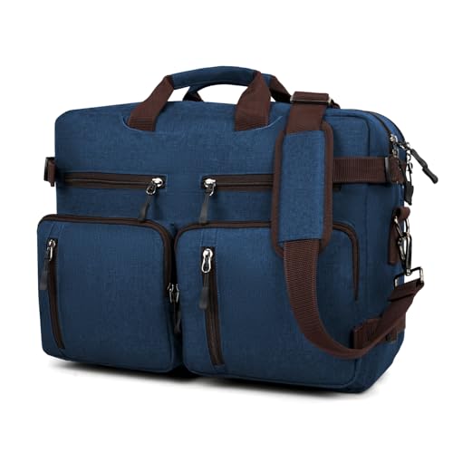 FATMUG Laptop Messenger Bag For Men -Convertible Large Backpack F...