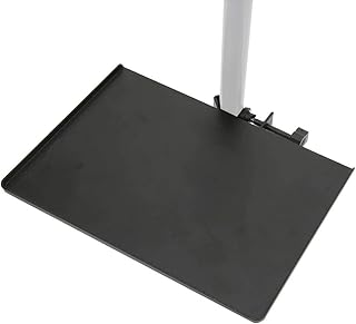 Microphone Stand Tray, Multifunction Sound Card Mobile Phone Clip-on Bracket Rack Shelf Holder Support 360 Degrees Rotation for Laptop Camera Music Sheet Instrument, 5.51x7.87 Inch