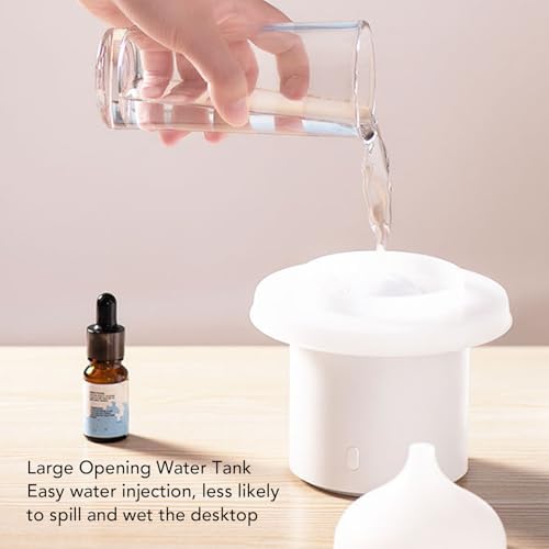 Difusor aromático ultrasónico 160ml con luz cálida miniatura 3