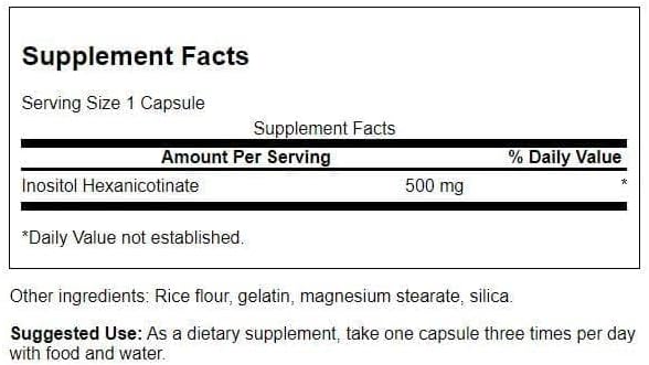 Miniatura 2 de Swanson Niacina Libre de Enjuague 500 Miligramos 240 Cápsulas