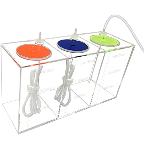 Weramics Dosierbehälter Dosierpumpe Reservoir mit Dosierpumpe Schlauch 4500ml