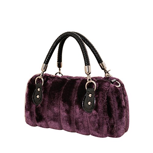 Sac à main des femmes en peluche idéal pour vos sorties en ville et moments cocooning