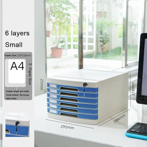 Élégante armoire à tiroirs multiples – Organiseur de rangement sous le bureau pour la maison et le bureau – Système de fichiers de bureau efficace pour la gestion des documents et une solution