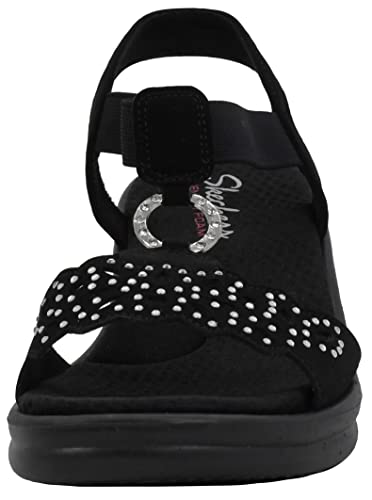 Image of Skechers Women's Rumblers - Queen B Wedge Sandals