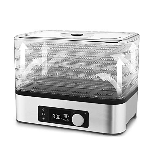 STBAAS Dörrautomat, Easy Set Up, Rindfleisch Frucht-Gemüse-Trockner, Typ Digital Timer und Temperaturregelung, 5…