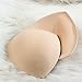 Fypxd 3 Pairs Bra Pads Inserts Push up, Breathable Breast Enhancers Inserts for Sport Bra, Sew in Bra Cups for Dresses (Beige, C/D)
