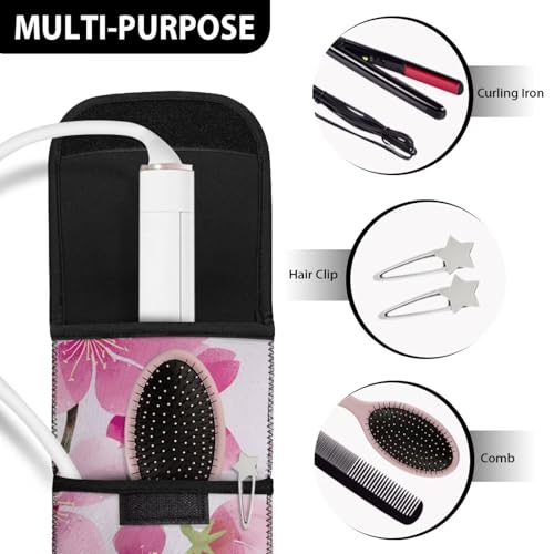 Funda resistente al calor para plancha y rizador tamaño 15.5x5 pulg miniatura 6