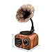 Produktbild HBBOOI Bewegliche drahtlose Bluetooth Lautsprecher Palm Größe, mit FM Radio Gramophone Retro Design, eingebaute wiederaufladbare Batterie, TF-Karten-Slot, for Home Office