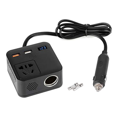 Convertidor de potencia de voltaje de 150 W para automóviles con inversor 12 V 5