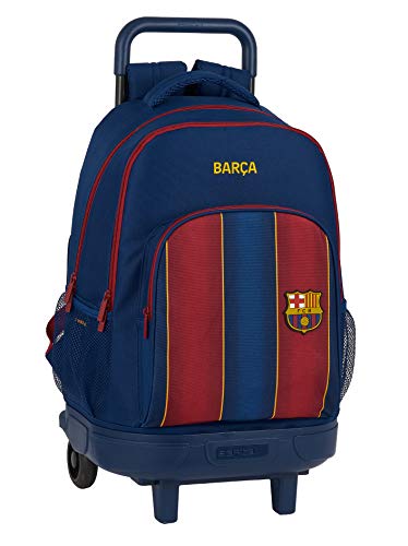 Mochila Safta Escolar con Carro Incluido y Espalda Acolchada de F.C. Barcelona 1   Equipación