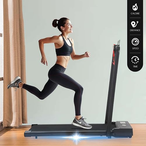 Buyer Empire Treadmill Walking Pad Foldable for Home Office Indoor Gym Electric Under Desk Jogging and Running Machine | 2.0 HP | LED Display | Magnetic Remote Control | 1-6 km/h Speed - Image 9