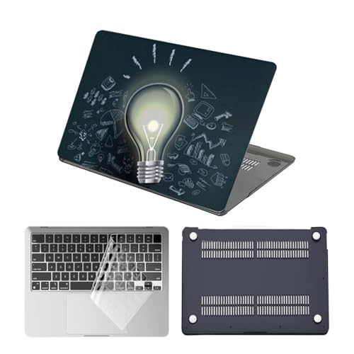 Funda Macbook Pro 13 2015 Evita Arañazos con Protector de Teclado y Carcasa Rígida Antigolpes