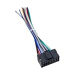 Wire Harness Replacement for Sony Car Radio CDX-F7710 CDX-F7715X CDX-GT24W CDX-GT240 CDX-GT565UP CDX-GT640UI CDX-GT700HD CDX-GT710 CDX-H910UI CDX-M60UI DSX-MS60 MEX-BT39UW XAV-601BT XAV-602BT XAV-64BT