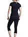 Zaggora High Rise Hotpants 3.0 Slimming Capri, Black, Small