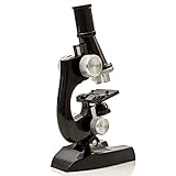 Babrit Microscope Kit 100X-400X Inspecting Dissecting Microscope Basic Science Microscope
