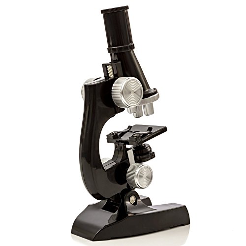 Babrit Microscope Kit 100X-400X Inspecting Dissecting Microscope Basic Science Microscope