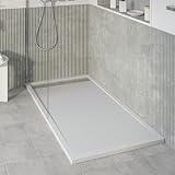 KOES - Piatto Doccia in Resina Serie VOIGA – 90x190 – Blu nebbioso RAL 7035