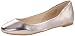 Nine West Women's Adorabl Metallic Ballet Flat