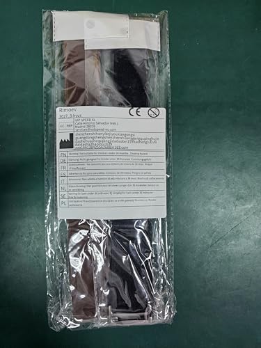 Rimoev Cinto elástico invisível, cinto elástico ajustável feminino, cinto de fivela plana, Preto, ma