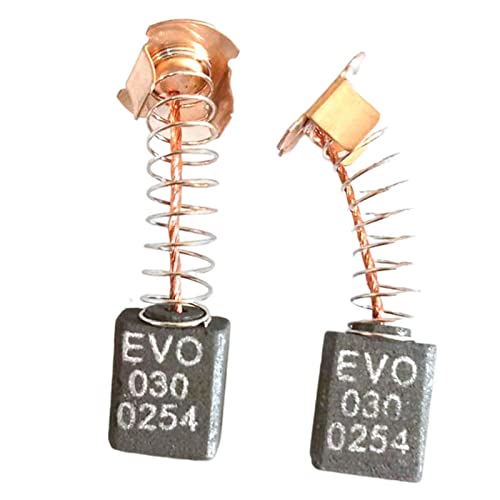 MagiDeal 2x kits de remplacement de balais de charbon 6x11x15mm balais de charbon électriques de remplacement pour moteur à courant véhicule