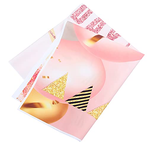 Lurrose Padrão Balão da Festa de Aniversário Pano de Fundo Foto Fotografia Fundo Decor