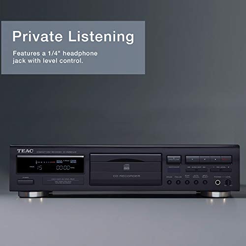 Teac CD-RW890MK2-BTEAC CD-RW890MK2 Home Audio CD Recorder - Black