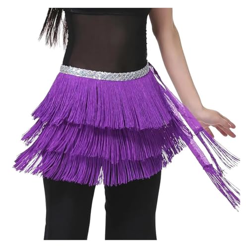 Three Layers Tassels Waist Chain,Adult Belly Dance Hip Belt for Stunning Dance Outfits and Performances2