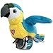 Happy Yappers: Birds 2 Pack - Cockatoo & Blue Parrot - Slap Bracelet Interactive Plush Toy Birds, They Chat-Sing-Mimic Each Other, Flap Wings, Kids 3+