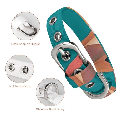 Collier pour chien réglable ruban résistant agility et chat - 4