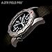 BERTUCCI® 40 mm Titanium Field Watch - A-2TR Field Pro™ - Black dial, Black Nylon Band - 12114