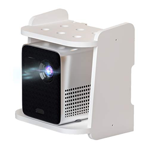 Projektor Regal Router Aufbewahrungsbox, Das An Der Wand Montierte TV-Set-Top-Box-Rack Wird Im Wohn- Und Schlafzimmer Verwendet. Weiß