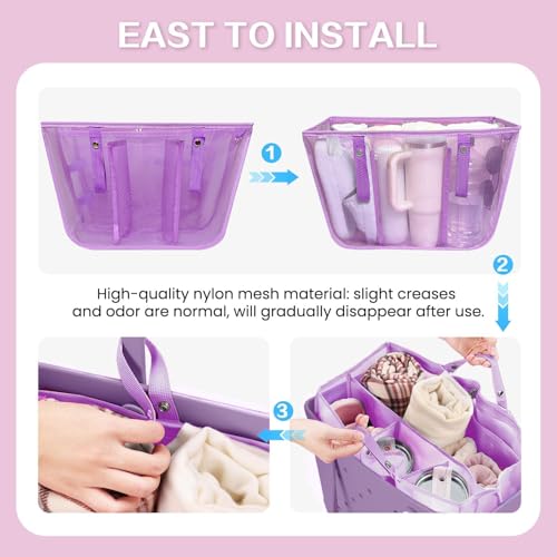 Image of XYFuuee Beach Bag Organizer Insert for Large Simple Modern Bag Accessory