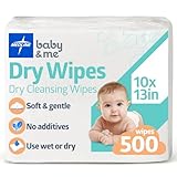 Medline Babysoft For Sensitive Skin Disposable Dry Cleansing Cloths,  (Case of 500)