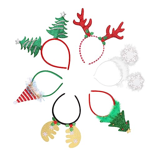 Bandeau de Noël Healvian en lot de 6 : l'idée cadeau parfaite pour accessoire de fête enfant