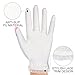 Wwhe0514rlq 1 Pair Women Golf Gloves Fingerless Breathable Golf Gloves Sunscreen Touch Screen Mittens Left and Right Hand Sports Gloves,White,S(Length18cm)