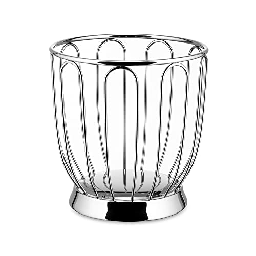 Alessi 370/19 - Design Wire-Worked Citrus Fruit Holder, 18/10 Stainless Steel, Ø 19 cm