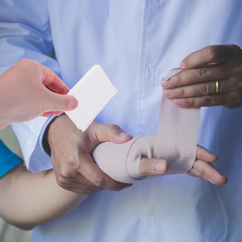 Rollo de gasa compresiva grande impermeable y antiadherente, empacado al vacío para emergencia, vendaje para primeros auxilios al aire libre miniatura 6