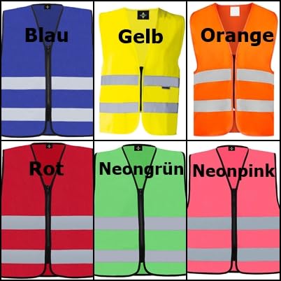 Sicherheitsweste Warnweste Leuchtweste für Kinder, Erwachsene, Reiter und Hundebesitzer Hundesport Mantrailer Mantrailing Mantrailer im Einsatz