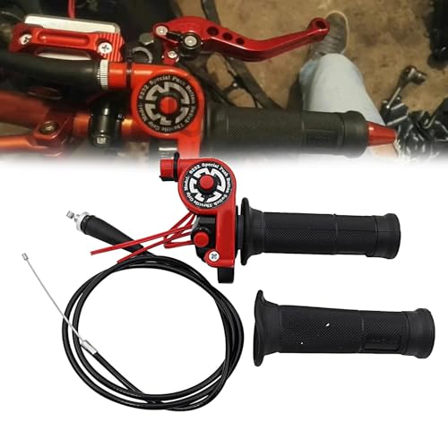 Câble d'accélérateur GY6 1100 mm et poignée rotative moto pour Kayo dirt bike