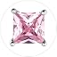 A.October(Tourmaline)-Princess Cut